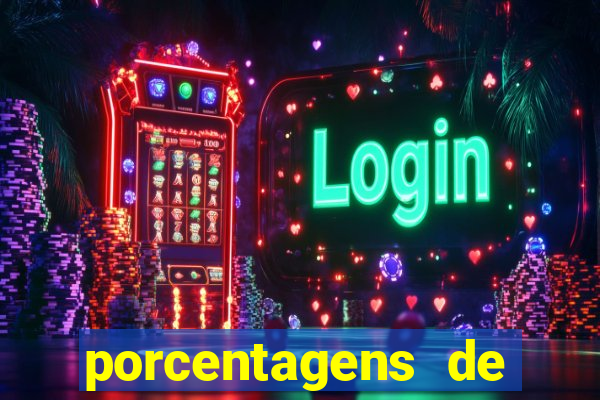 porcentagens de jogos pagantes